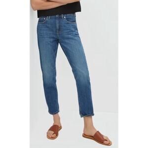 Everlane Lightweight Relaxed Jean Medium Wash Straight Leg 100% Cotton Casual